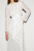 MAURENE DRESS WHITE EMBROIERED TULLE