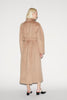 LEONORA COAT CAMEL WOOL SILK COATING