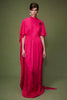 ALARIC GOWN FUCHSIA SATIN JACQUARD