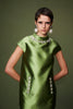 CEDRIC TOP JADE EMBELLISHED MIKADO