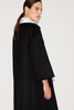 JEFFREY OPERA COAT BLACK WOOL
