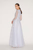 ANISSA GOWN PALE BLUE EMBELLISHED TULLE