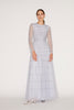 ANISSA GOWN PALE BLUE EMBELLISHED TULLE