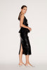 VANIA SKIRT BLACK SEQUINS