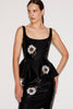 ETTA TOP BLACK SEQUINS