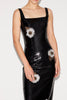 MARILYN DRESS BLACK EMBROIDERED SEQUINS