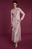 EDEN DRESS PINK EMBROIDERED SEQUINS