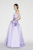 ESTELLA GOWN PURPLE EMBROIDERED DUCHESSE *PREORDER*