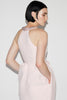 HARLEE DRESS PINK EMBROIDERED CREPE *PREORDER*