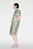 BETTY COAT GREEN JACQUARD *PREORDER*