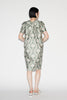 BETTY COAT GREEN JACQUARD *PREORDER*