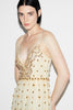 ANNIE GOWN YELLOW EMBROIDERED TULLE *PREORDER*