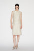 NIA DRESS GOLD EMBROIDERED TWEED *PREORDER*