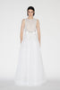 JODIE GOWN WHITE GRAPHIC GUIPURE *PREORDER*