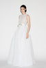 JODIE GOWN WHITE GRAPHIC GUIPURE *PREORDER*