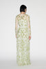 AMANDA GOWN GREEN EMBROIDERED TULLE *PREORDER*