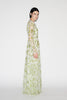 AMANDA GOWN GREEN EMBROIDERED TULLE *PREORDER*