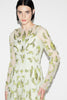 AMANDA GOWN GREEN EMBROIDERED TULLE *PREORDER*