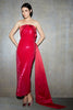 GRETA GOWN FUCHSIA SEQUINS