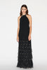 VIC GOWN BLACK SABLE