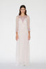 LEONA GOWN PINK EMBROIDERED TULLE *PREORDER*
