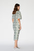 MACI DRESS GREEN JACQUARD *PREORDER*