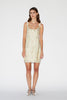 ALEXANDRIA DRESS YELLOW JACQUARD *PREORDER*
