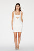 AMBER DRESS WHITE JACQUARD *PREORDER*