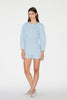 ELINA JUMPSUIT BLUE EMBROIDERED DENIM *PREORDER*