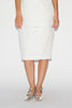 ASIA SKIRT WHITE JACQUARD *PREORDER*