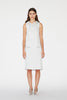 CONSUELO DRESS WHITE EMBROIDERED DENIM *PREORDER*