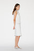 CONSUELO DRESS WHITE EMBROIDERED DENIM *PREORDER*