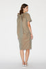 BETTY COAT ASH GREEN COTTON GABARDINE *PREORDER*
