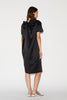 BETTY COAT BLACK EMBROIDERED DUCHESSE *PREORDER*
