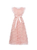 ANNALISE GOWN PEACH TULLE