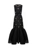 AMARICE GOWN BLACK EMBELLISHED JACQUARD