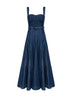 KEYA DRESS INDIGO DENIM