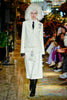 EVELINA SKIRT IVORY EMBROIDERED WOOL TAILORING