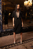 NORI DRESS BLACK EMBROIDERED CREPE *PREORDER*