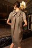 BETTY COAT ASH GREEN COTTON GABARDINE *PREORDER*