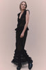 MOLLIE GOWN BLACK EMBELLISHED TULLE