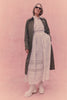 AVERY SKIRT WHITE EMBELLISHED FAILLE