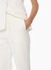 FRANCESCA TROUSERS WHITE CREPE