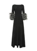 REIGN GOWN BLACK CREPE
