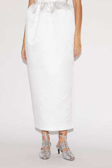 SIDRA DRESS DOUCHESSE WHITE