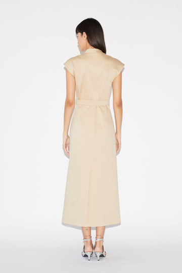 NYX DRESS COTTON CAMEL