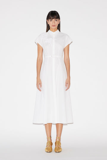 MADDALENA DRESS COTTON WHITE