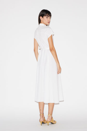 MADDALENA DRESS COTTON WHITE