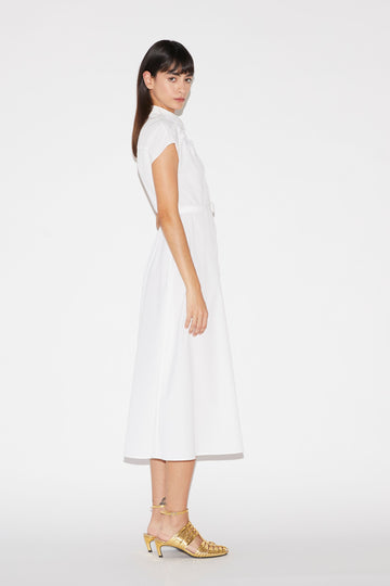 MADDALENA DRESS COTTON WHITE