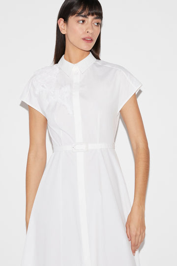 MADDALENA DRESS COTTON WHITE
